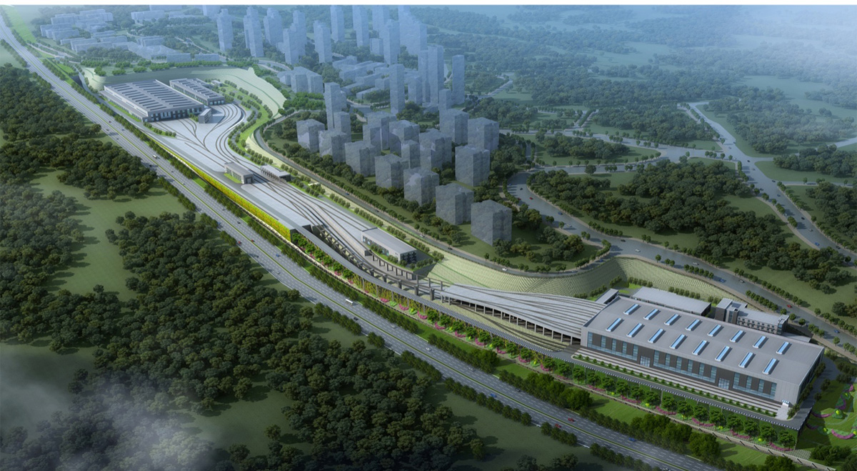重庆轨道交通环线涂山车辆段土建及安装工程（参建）（在建）