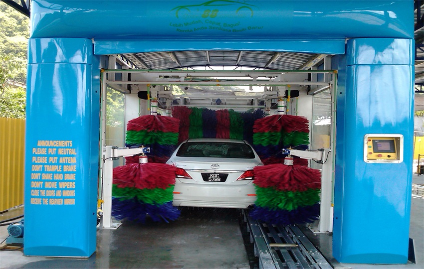 Overseas Show of Car Tunnel Washer