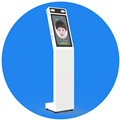 Face recognition thermometer
