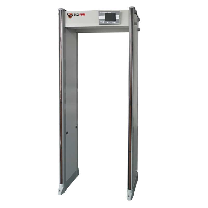 SPW-300S 33 or 45zones high sensitivity walk through metal detector for outdoor use（x ray security system）