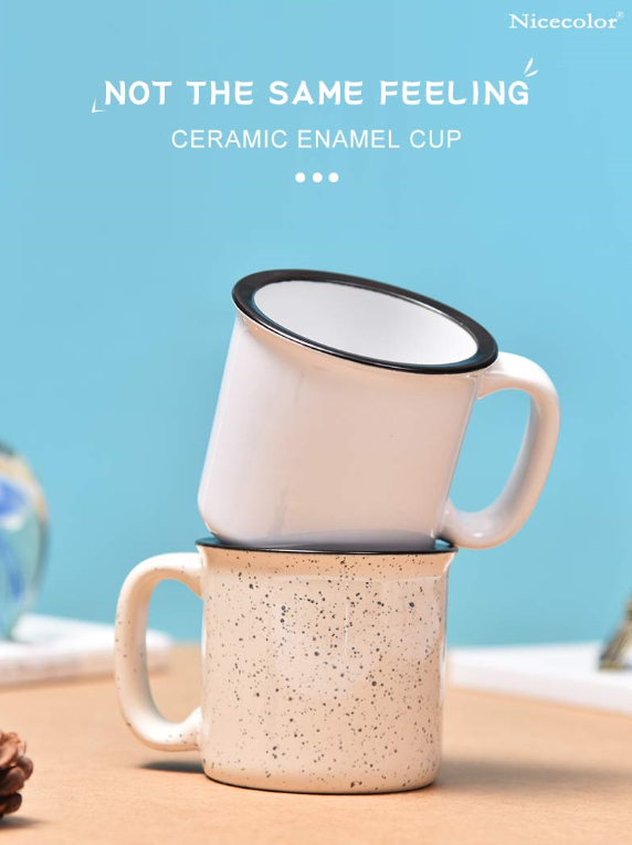 13 oz./400ml Ceramic Enamel Cup 