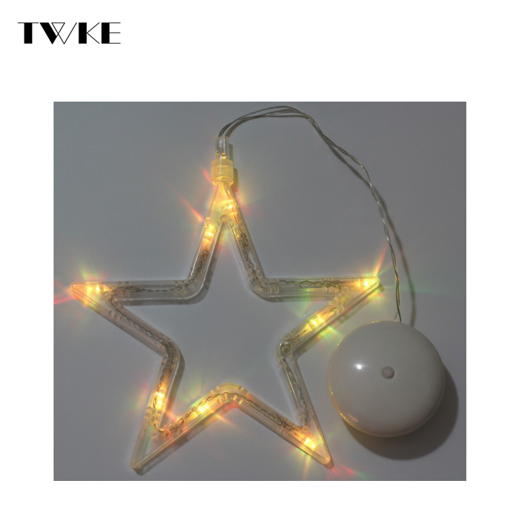 Star Type LED Sucker Lamp For Christmas Holiday Festival Light