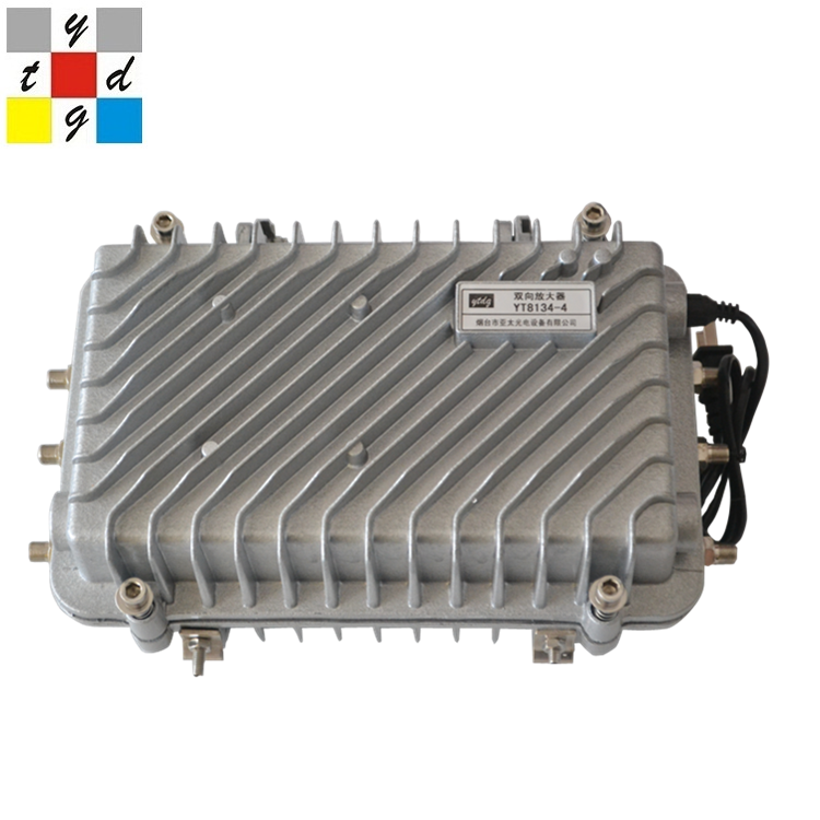 YTG8134-4 broadband 4 port amplifier/ trunk amplifie（EOC type without reserve）