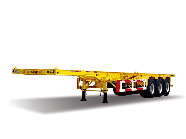 Container transport semi-trailer