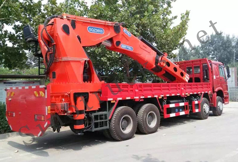 Design overview of quality Mounted crane truck