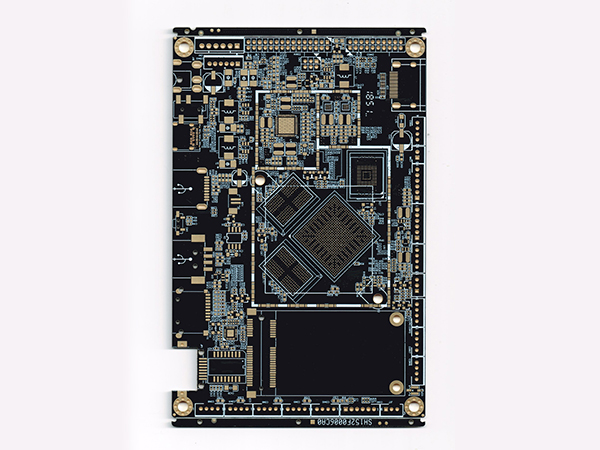 6-layer black oil immersion gold board (advertising player)