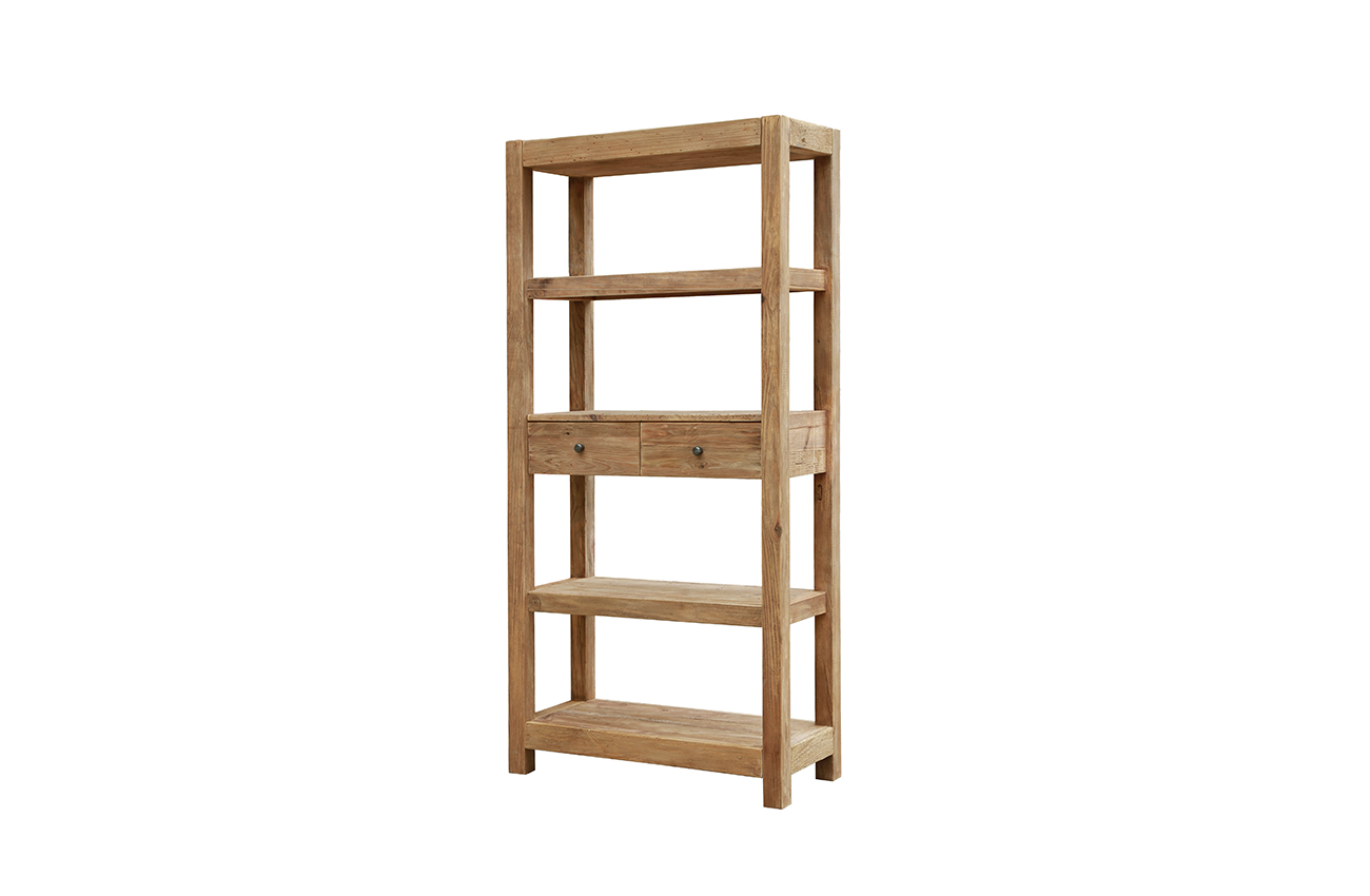 AH558 RUSTIC STYLE BOOKCASE IN KD