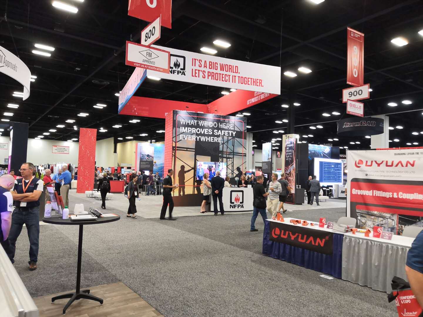 LUYUAN estuvo presente en la NFPA Conference & Expo 2019.