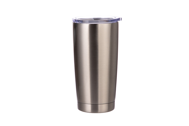 20 oz. Stainless Steel Tumbler (Silver)