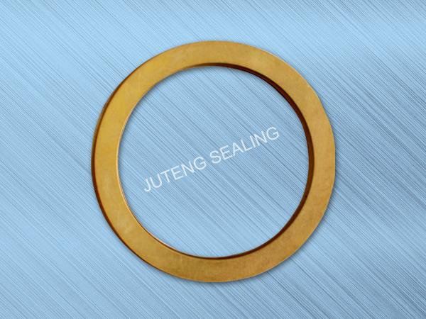 Exhaust pipe gasket brass