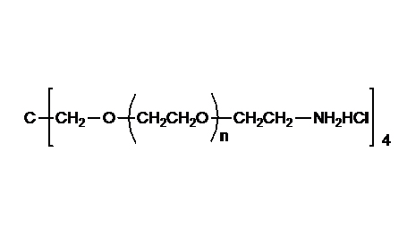 4arm PEG Amine (pentaerythritol), HCl Salt