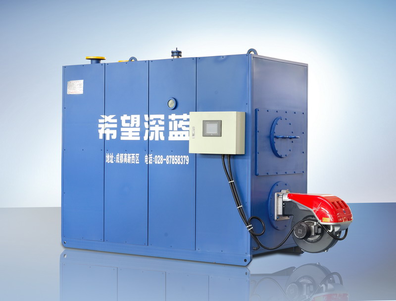 第一台深蓝真空热水机组下线，中国第一个真正意义上的分布式能源——深蓝绿色能源中心获认可。