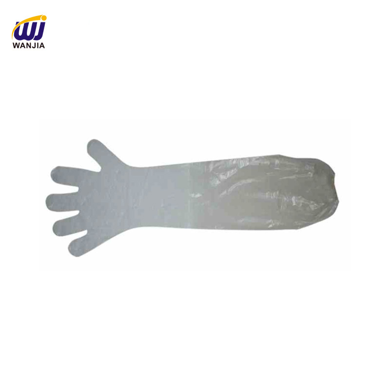 WJ009-4 Disposable Arm Length GloveWith Strap