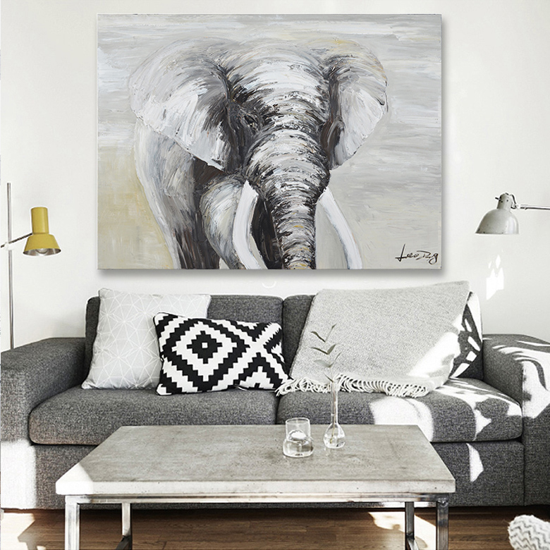 ELEPHANT CANVAS ART