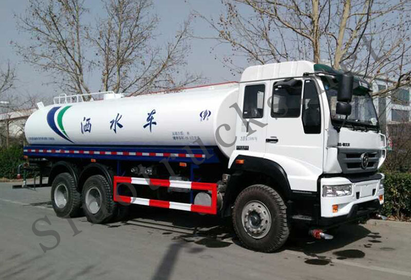 Main structure and working principle of Water bowser truck products