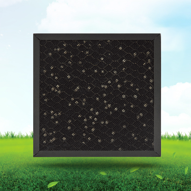 Beehive activated carbon filter