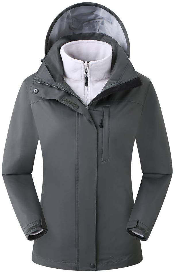 Woman Outdoor Sport Clothing Winter 2 pieces Jacket Fleece Warm Windbreaker Hiking Camping Sportswear Trekking 3 in 1 Jackets 