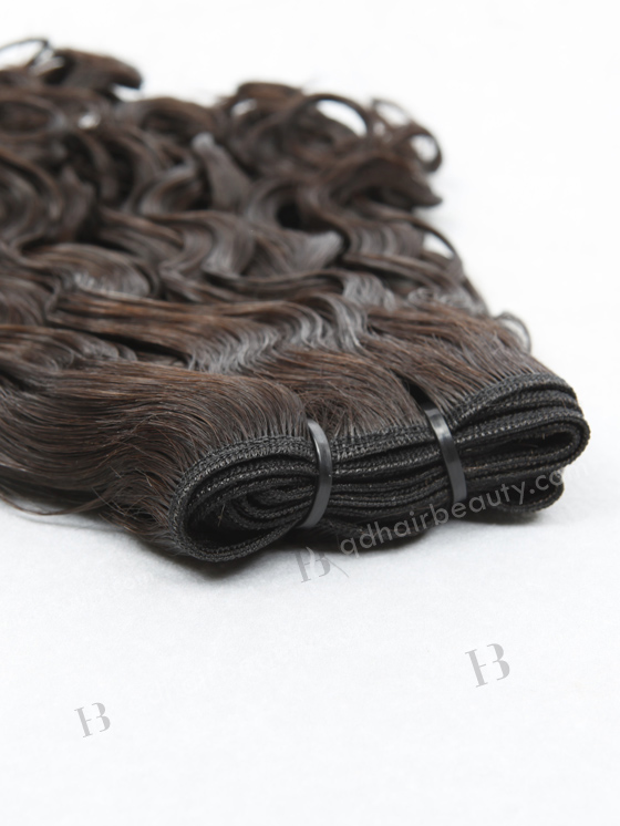 In Stock 7A Peruvian Virgin Hair 12" Double Drawn Bouncy Curl 1B# Color Machine Weft SM-670