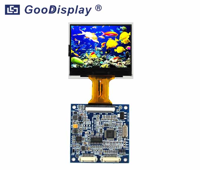 2.4 inch TFT LCD display module with drive board, GD24TWD-GTT24P123