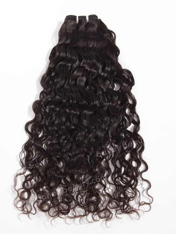 In Stock Brazilian Virgin Hair 18" Molado Curly Natural Color Machine Weft SM-405