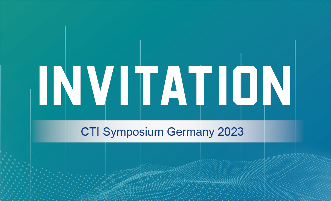 Invitation for CTI Symposium Germany 2023