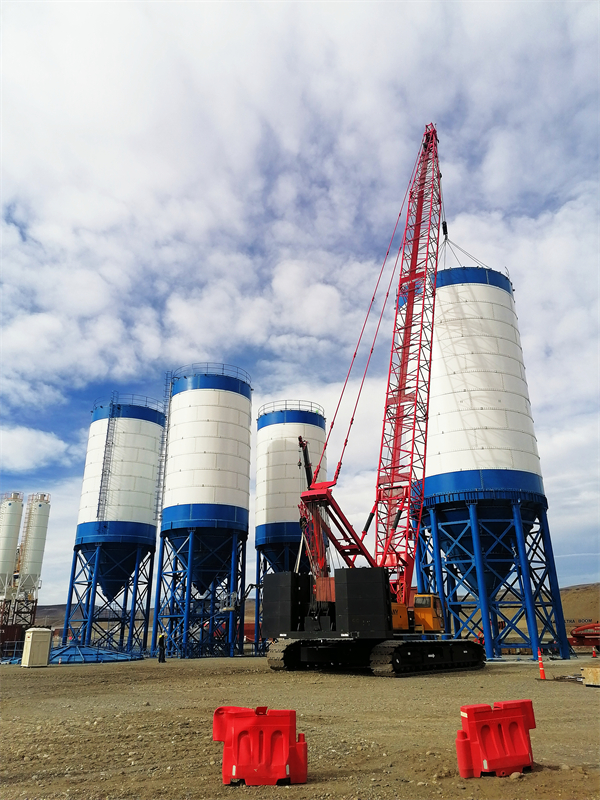 Installation of 1000T and 2000T Silos of CCLB Project in Argentina in 2021 (Video 3)