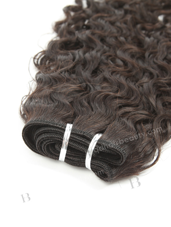 In Stock Brazilian Virgin Hair 30" Natural Curly Natural Color Machine Weft SM-4158