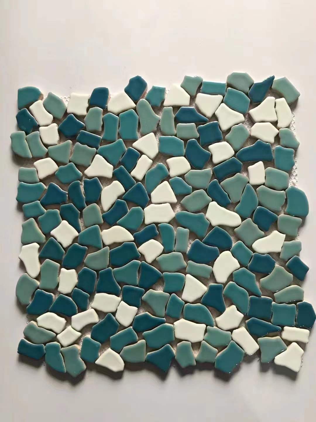 Colorful Pebble Mosaic Tile