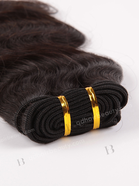 In Stock Chinese Virgin Hair 16" Body Wave Natural Color Machine Weft SM-704
