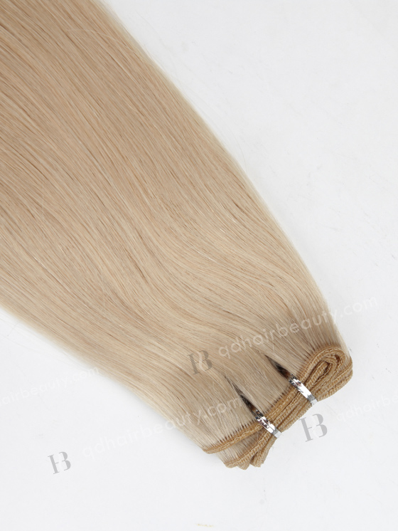 In Stock Malaysian Virgin Hair 22" Straight White Color Machine Weft SM-352