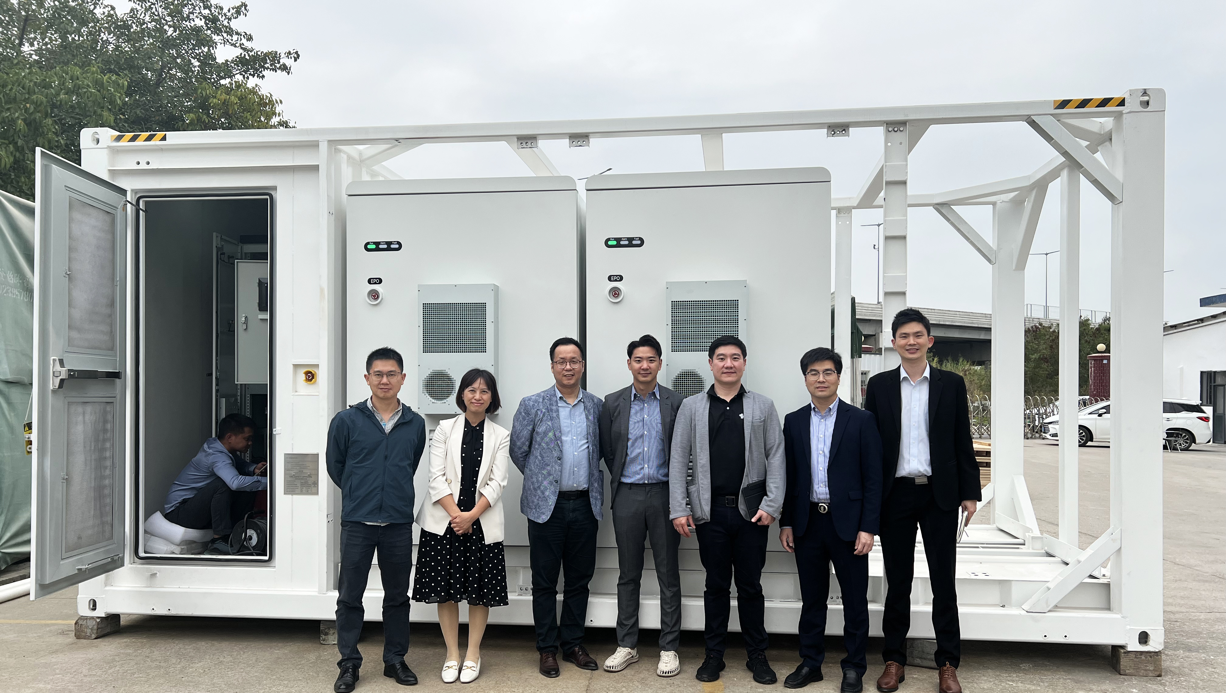 A Company of Thailand Visited Vilion