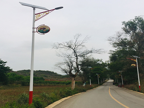 314 sets, Solar Street Light Project of Zhulin Town, Guangnan County, Wenshan Prefecture, Yunnan Province