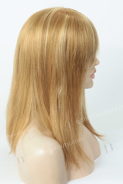 Blonde Wig with Bangs WR-GL-022