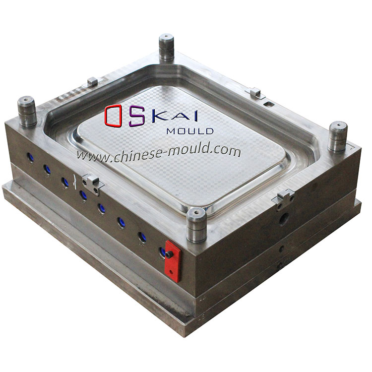 PP Material Rectangle Fast Food Injection Tray Mold