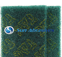8698 SERIES Scouring Pads Green 