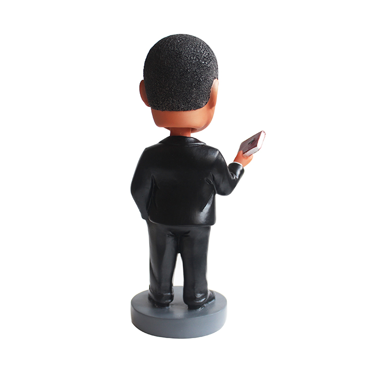 Resin crafts interesting figurine Bobble head series for decoration gifts souvenir