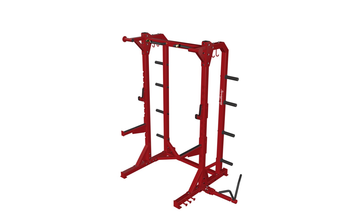 DF09 Simple Squat Rack（With Barrel） 