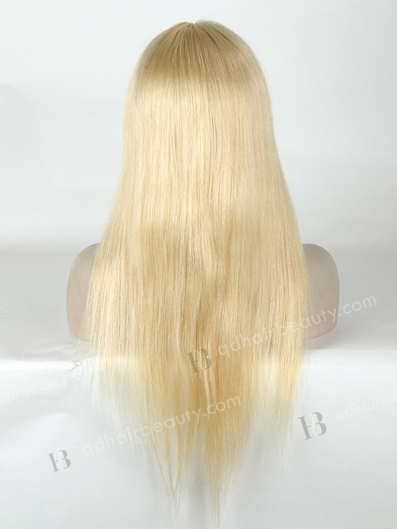 In Stock Brazilian Virgin Hair 20" Straight Color 613# Full Lace Wig FLW-04246