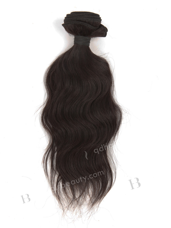 In Stock Cambodian Virgin Hair 12" Natural Straight Natural Color Machine Weft SM-909