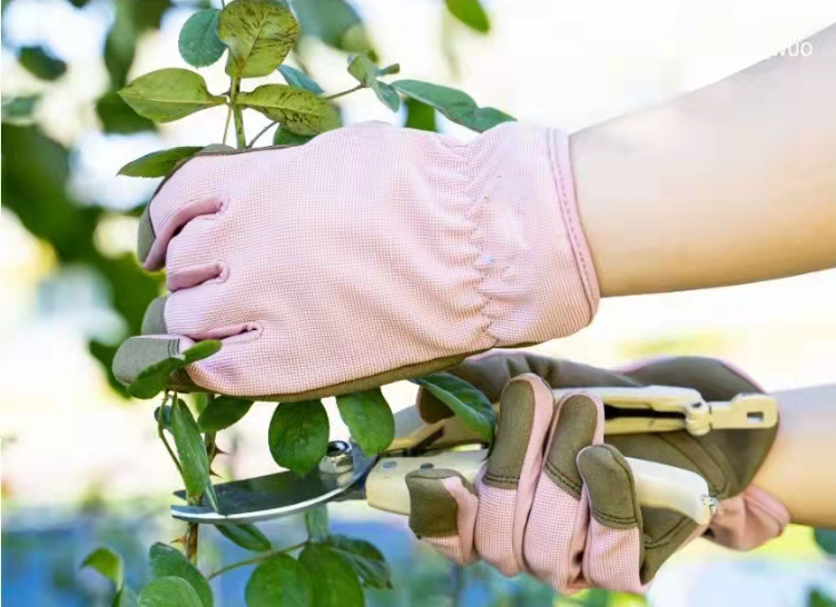 Нескользящие, дышащие садовые перчатки-DSB411