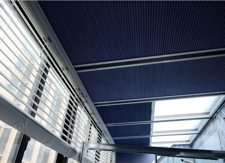 Honeycomb canopy awning