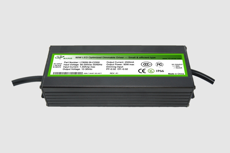 90 Watt, Constant Current, LY90W, Compact
