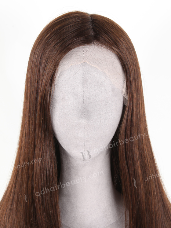New Color 2a# Straight Mongolian Virgin Silk Top Glueless Wigs WR-GL-067
