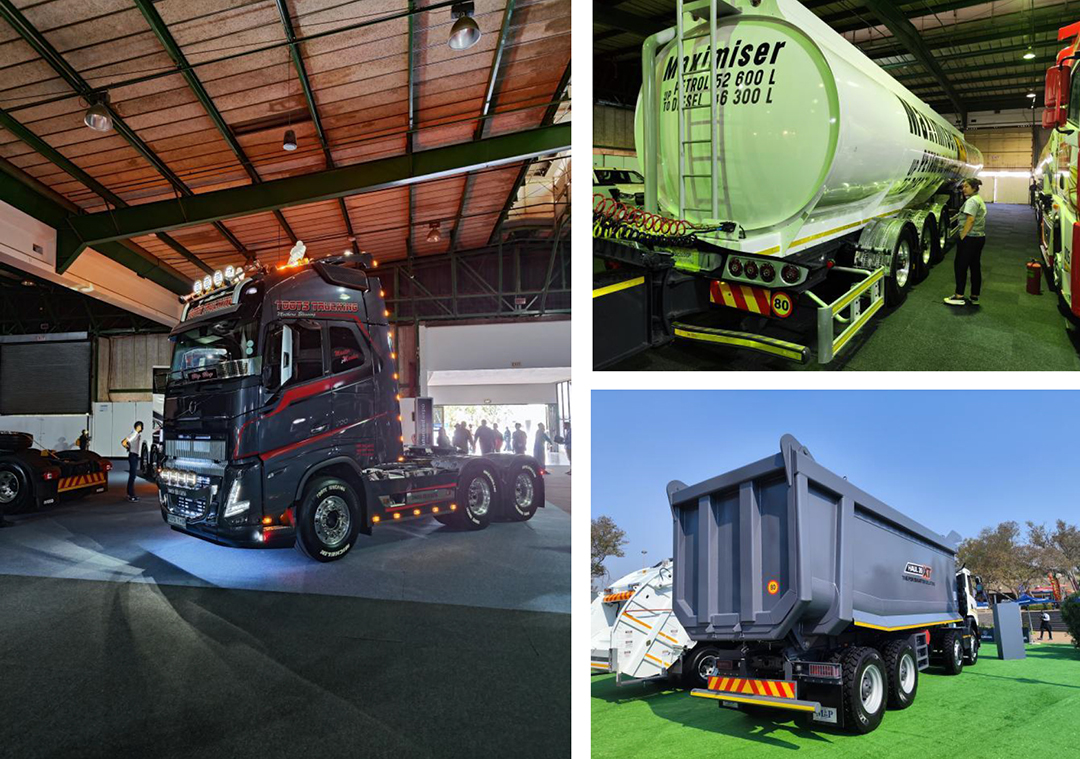 Anjun Trailer Participated in the 2023 South Africa International Commercial Vehicle Exhibition