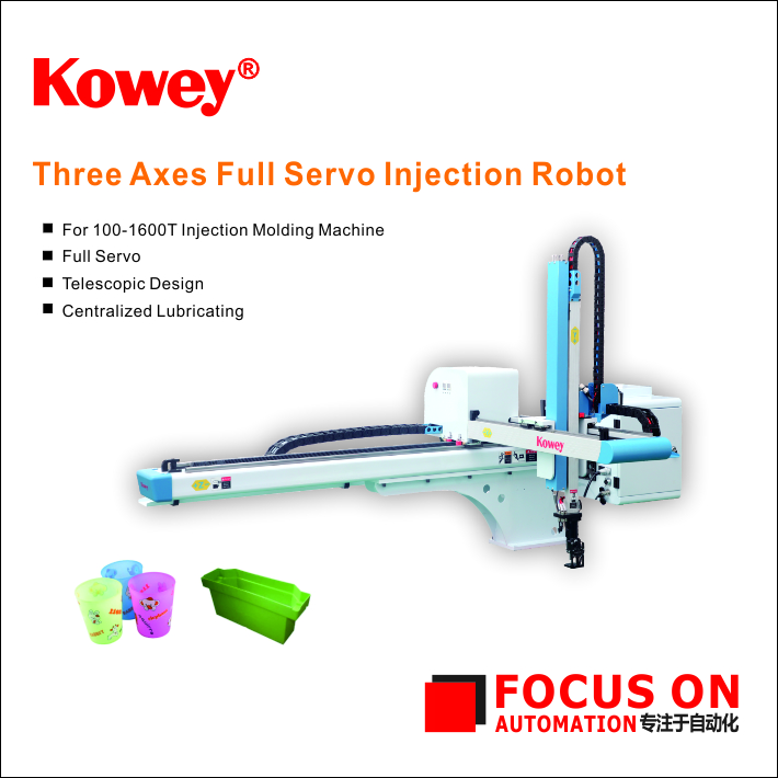 Three axis injection robot KWIII-1100P