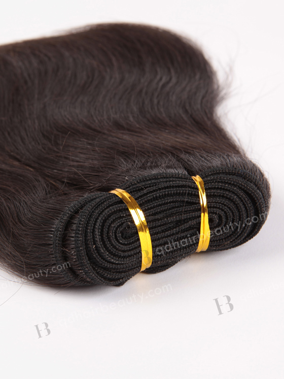 In Stock Chinese Virgin Hair 10" Natural Straight Natural Color Machine Weft SM-701