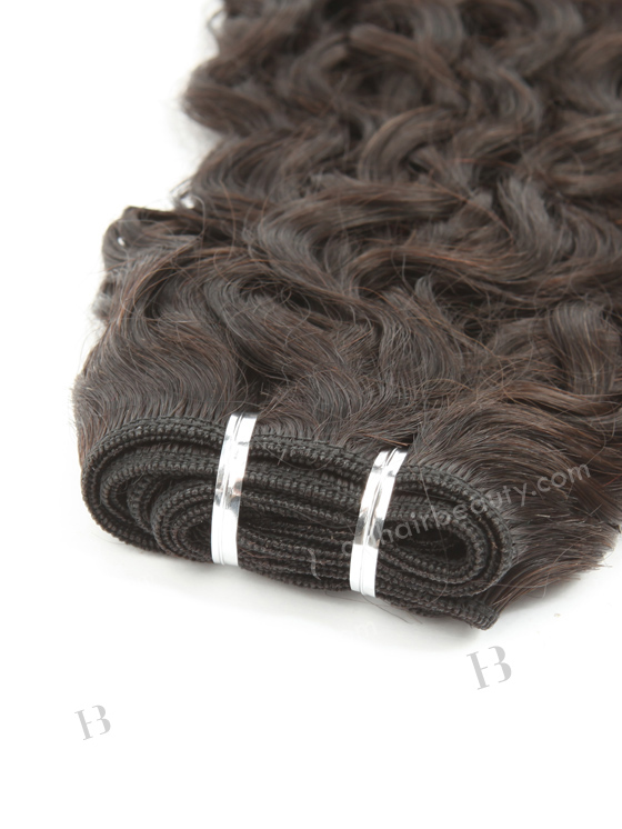 In Stock Brazilian Virgin Hair 26" Natural Curly Natural Color Machine Weft SM-4156