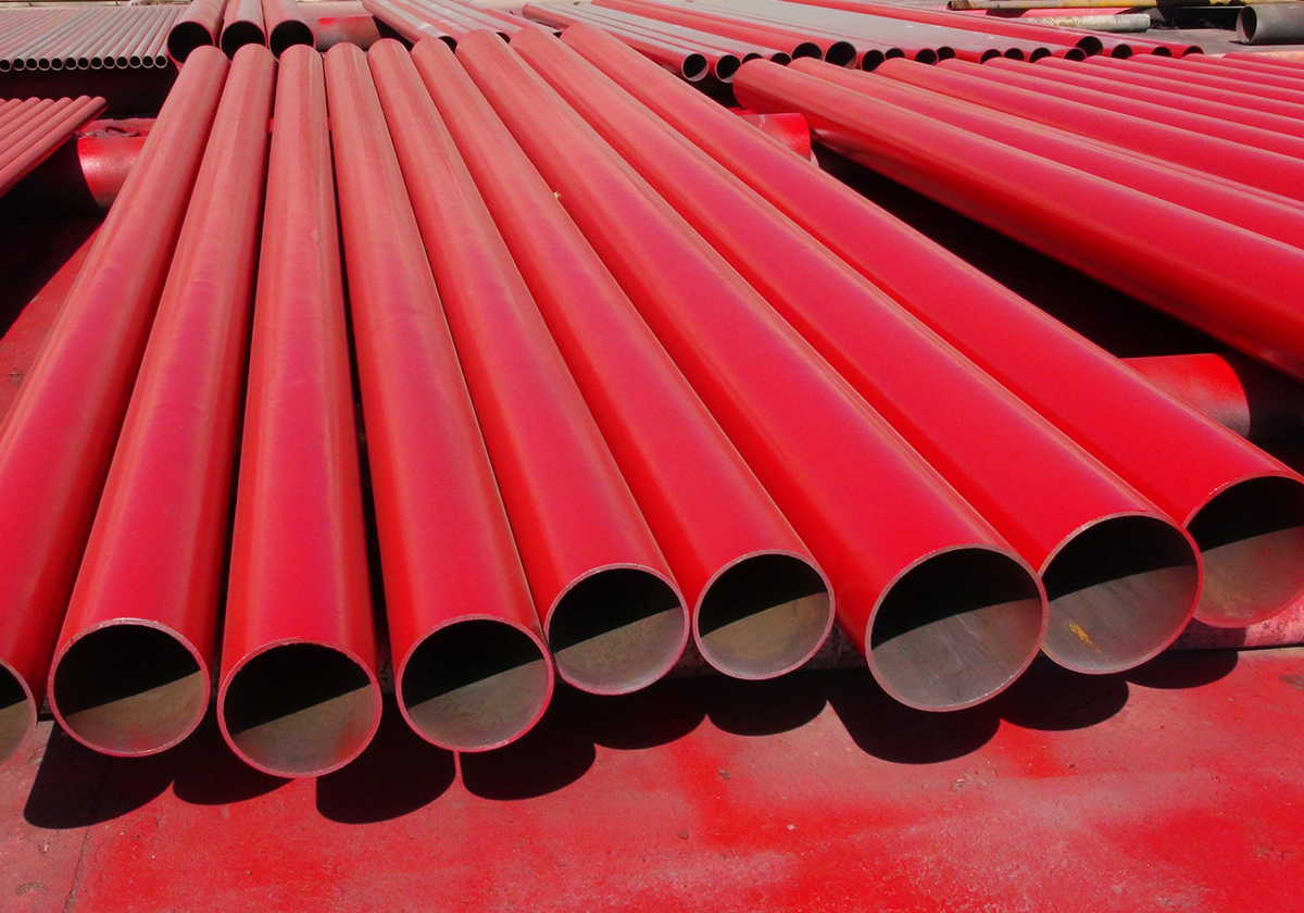 Fire pipe / threading pipe