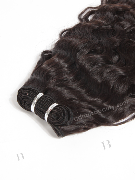In Stock Brazilian Virgin Hair 24" Natural Curly Natural Color Machine Weft SM-099