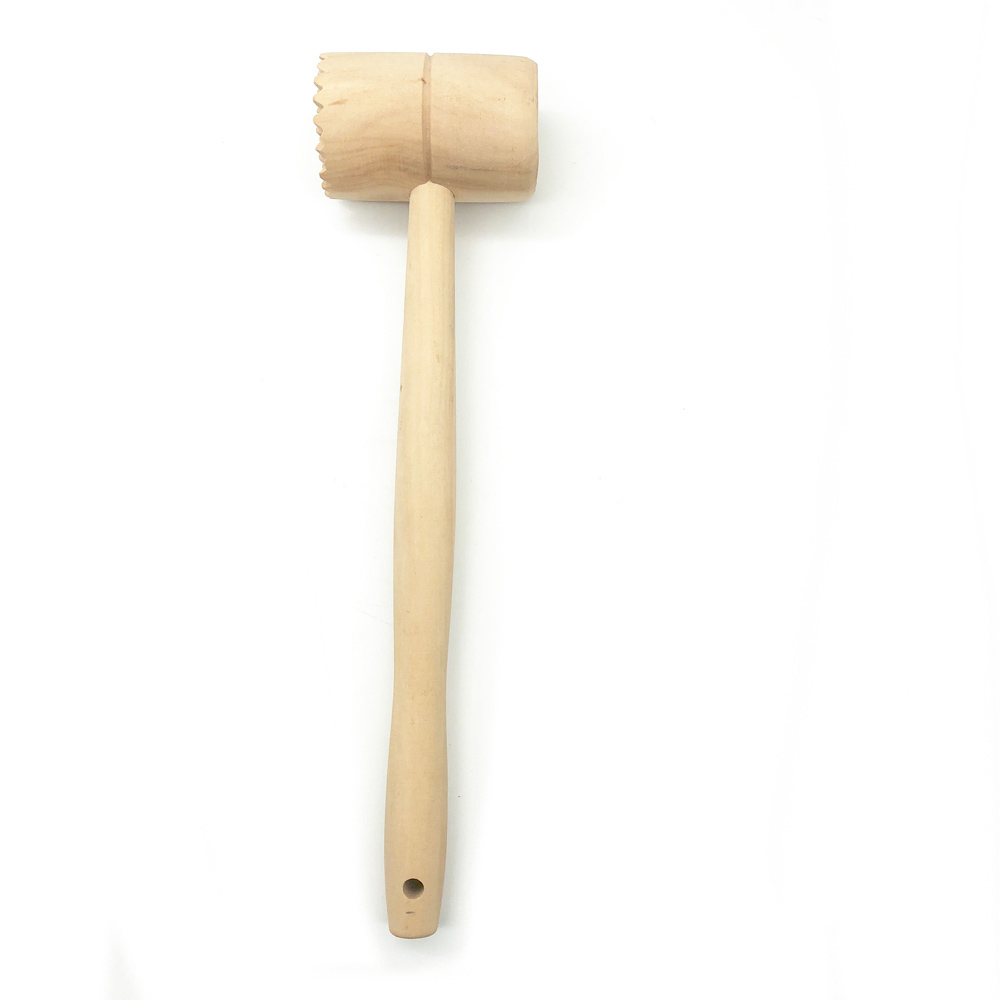 kitchen wood mallet with handle chipping hammer